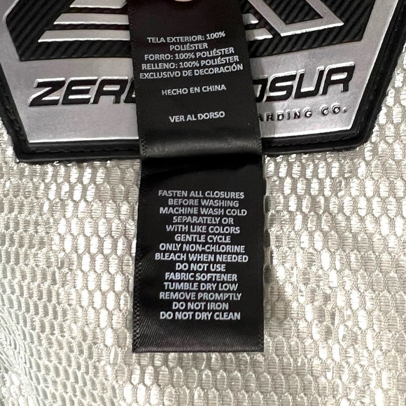 ZeroXposur Girls Black Puffer Hooded Jacket - Size Large (10/12) - Picture 7 of 14